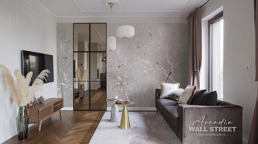 Фотообои в интерьере артикул ARCADIA 25, ARCADIA 1, Wall street