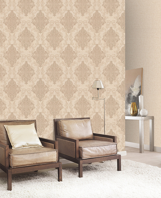 Обои в интерьере артикул 4158-2, Мила, МОФ