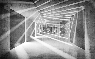Фотообои Grayscale 35, ОТТЕНКИ СЕРОГО / GRAYSCALE, Wall street