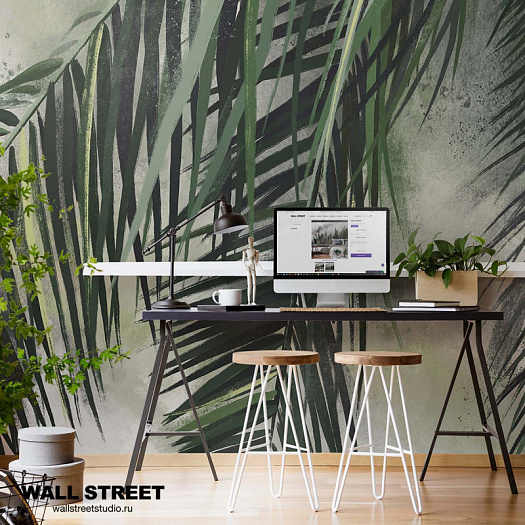 Фотообои в интерьере артикул Alive 9, ЖИВОЙ / ALIVE, Wall street