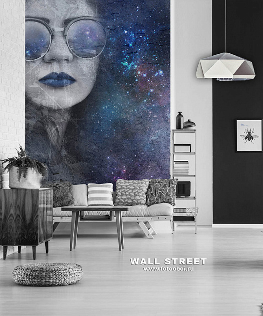 Фотообои в интерьере артикул podLOFT 2, ПОДЛОФТ / PODLOFT, Wall street