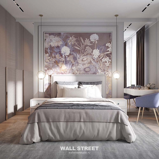 Фотообои в интерьере артикул Paleo 9, ПАЛЕО / PALEO, Wall street