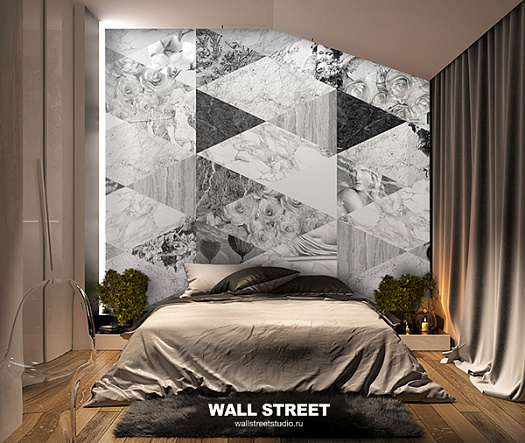Фотообои в интерьере артикул Grayscale 26, ОТТЕНКИ СЕРОГО / GRAYSCALE, Wall street Фотообои в интерьере артикул Grayscale 26, ОТТЕНКИ СЕРОГО / GRAYSCALE, Wall street